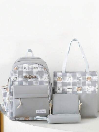 باك كرتابل 4 قطع للبنات و الأولاد